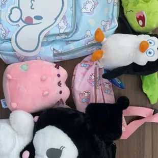 Sanrio, Pokémon, Pusheen, and Penguins prizes!