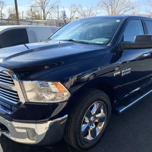 Completed exterior detail