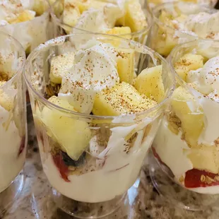 Pineapple parfait
