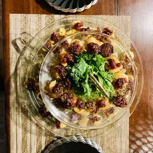 Pan-Seared Scallops w/ Cranberry Bacon Jam