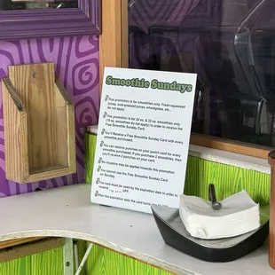 Friendly reminder of Sunday special