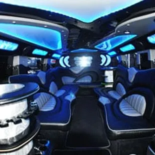 One of our awesome 14 Passenger Hummer Limo's "Sassy"