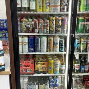 Tons of ice cold beer and seltzer!!