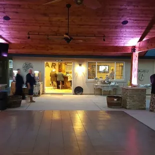 Dance floor rentals.