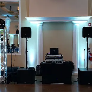 Elegant setup for 4-5 hundred guest.