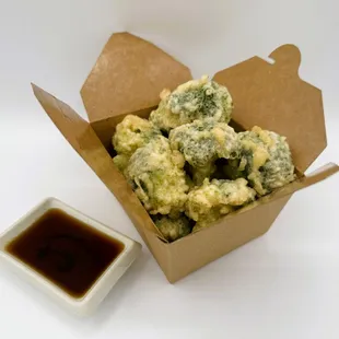 Tempura broccoli