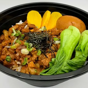 Taiwanese minced pork rice