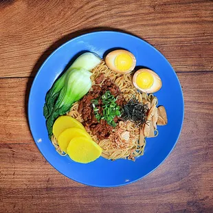 Taiwanese minced pork soba