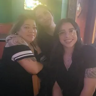 a group of people posing for a picture