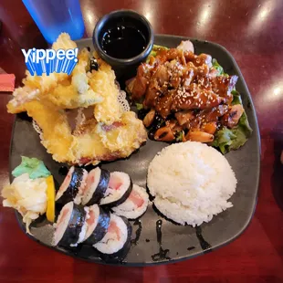 Three item lunch combo!