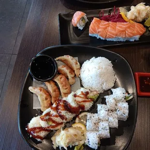 sashimi, food, sushi, sushi and sashimi