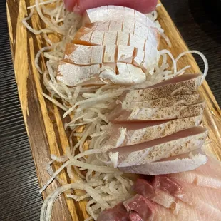 Sashimi platter