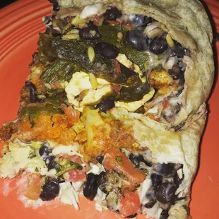 Chile Relleno Burrito. Yum!