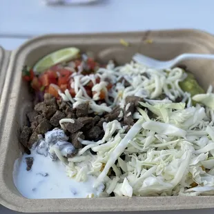 a close up of a taco dish