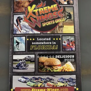 an advertisement for a fast food restaurant