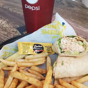 Xtreme Chicken Salad Wrap