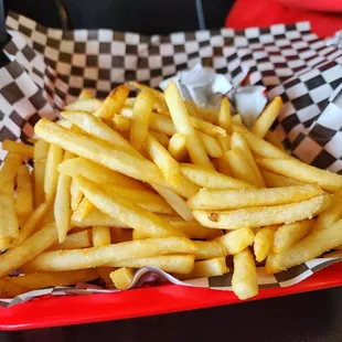 This was the side of fries. Loaded!