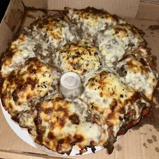 Medium supreme pizza