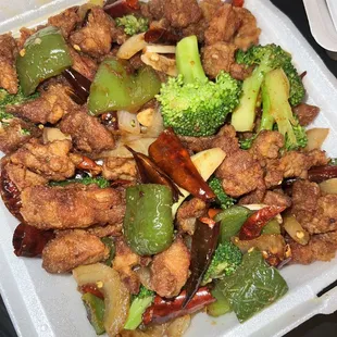 Korean spicy chicken