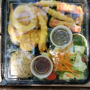 Seafood Combo Tempura Bento Box