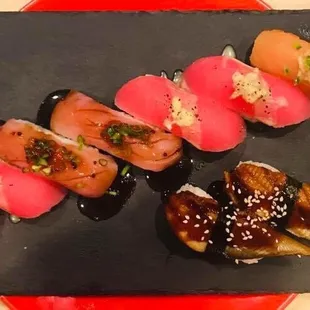 sushi and sashimi, sashimi, food, sushi