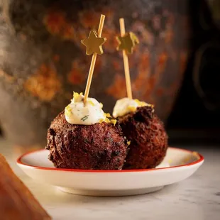 Salt Cod fritters with Salsa Tartara