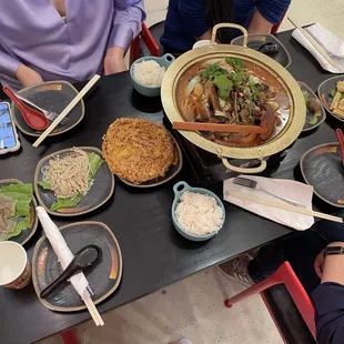 The spread