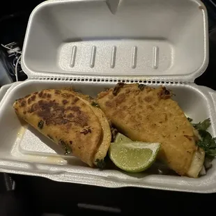 the inside of a styrofoam container