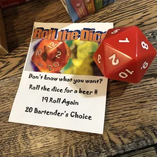 a roll the dice game