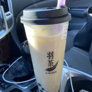 Mango Dirty Milk Tea