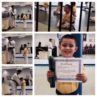 And we have a Blue belt!!!...good job christian!!!
