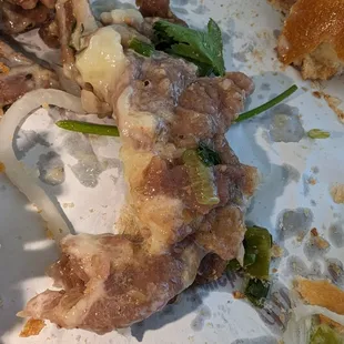 Disgusting, fatty, under cooked, not grilled, pork saturated in mayonnaise!