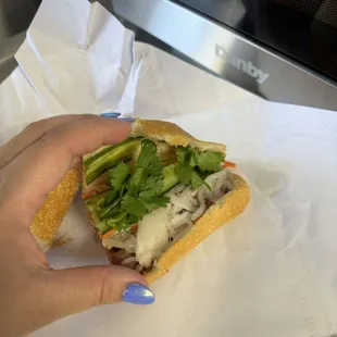 Bread was crunchy outside but soft on inside