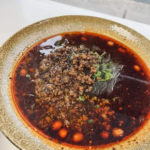 Hot and Sour Sweet Potato Noodles