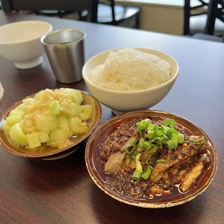 Salad of Cold Steamed Eggplant