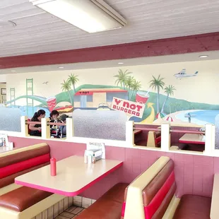 a woman sitting at a table