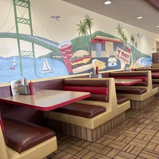 sushi and sashimi, interior