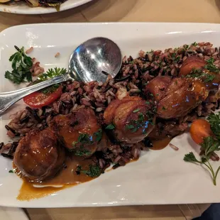 Bacon Wrapped Venison