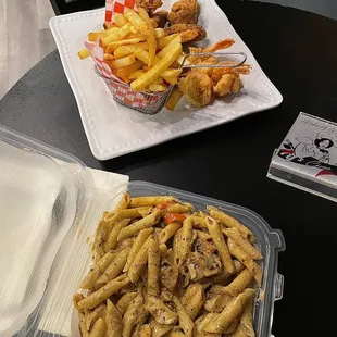 rasta pasta and combo #1