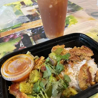 Rice Bowl Thai Grilled Chicken