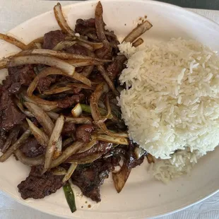 Mongolian Flank Steak