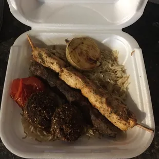 Lunch platter so good