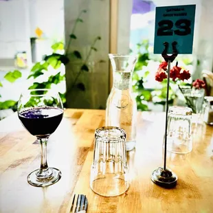 Nice glass of Lebanese wine