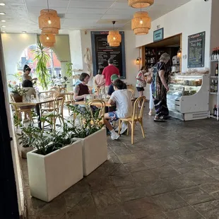 Front counter where you order your food or drink