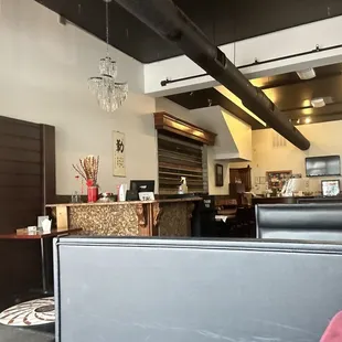 Inside of restaurant