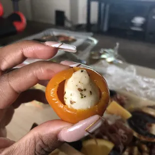 Stuffed pepper. SOOOOO Good !