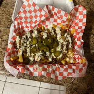 Surf and turf fries