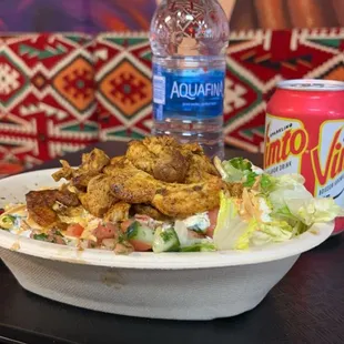 Chicken shawarma bowl