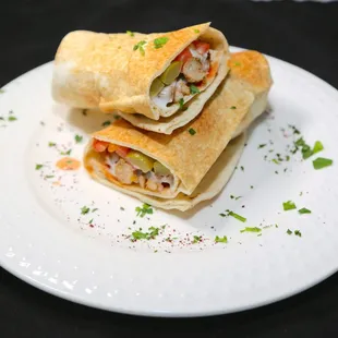 Chicken Shawarma Sandwich.