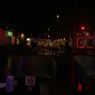 people sitting at the bar